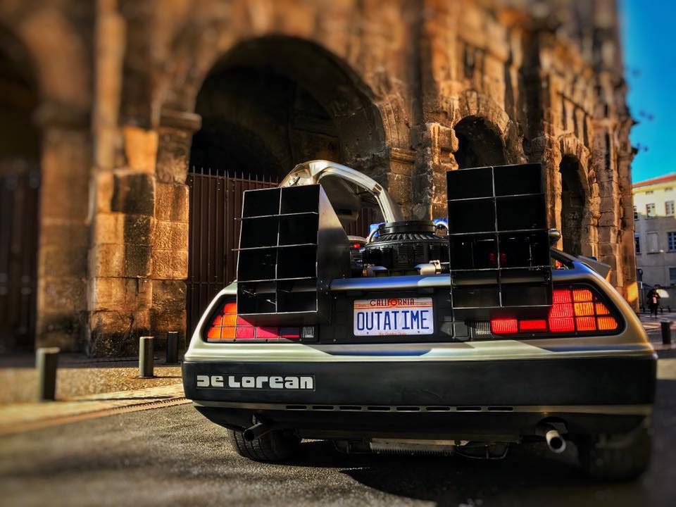 Faites un saut dans le passé à bord de la DeLorean
