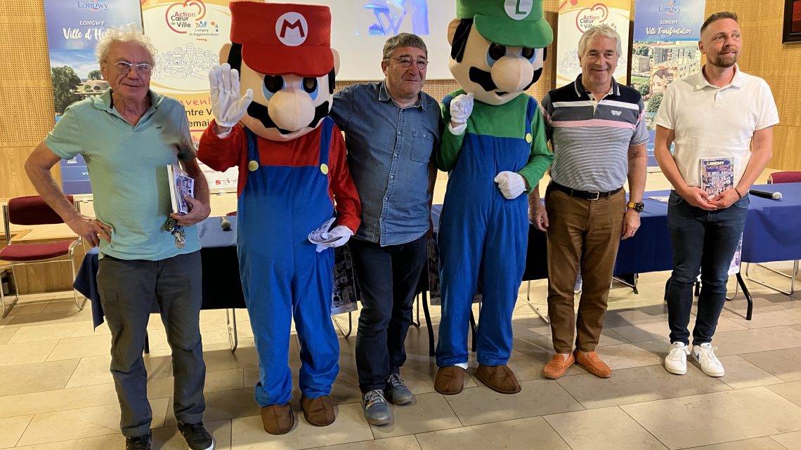 Mario et Luigi présents sur la convention
