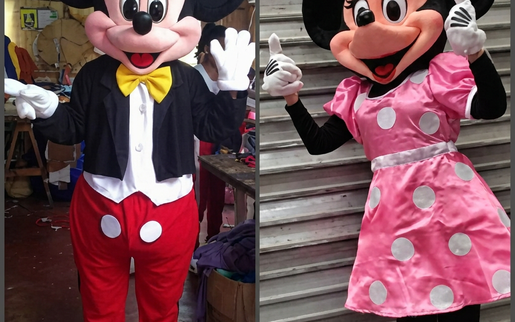 Venez poser avec Mickey et Minnie